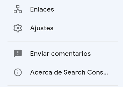 Imagen de informe de enlaces de Webmasters Tools de Google
